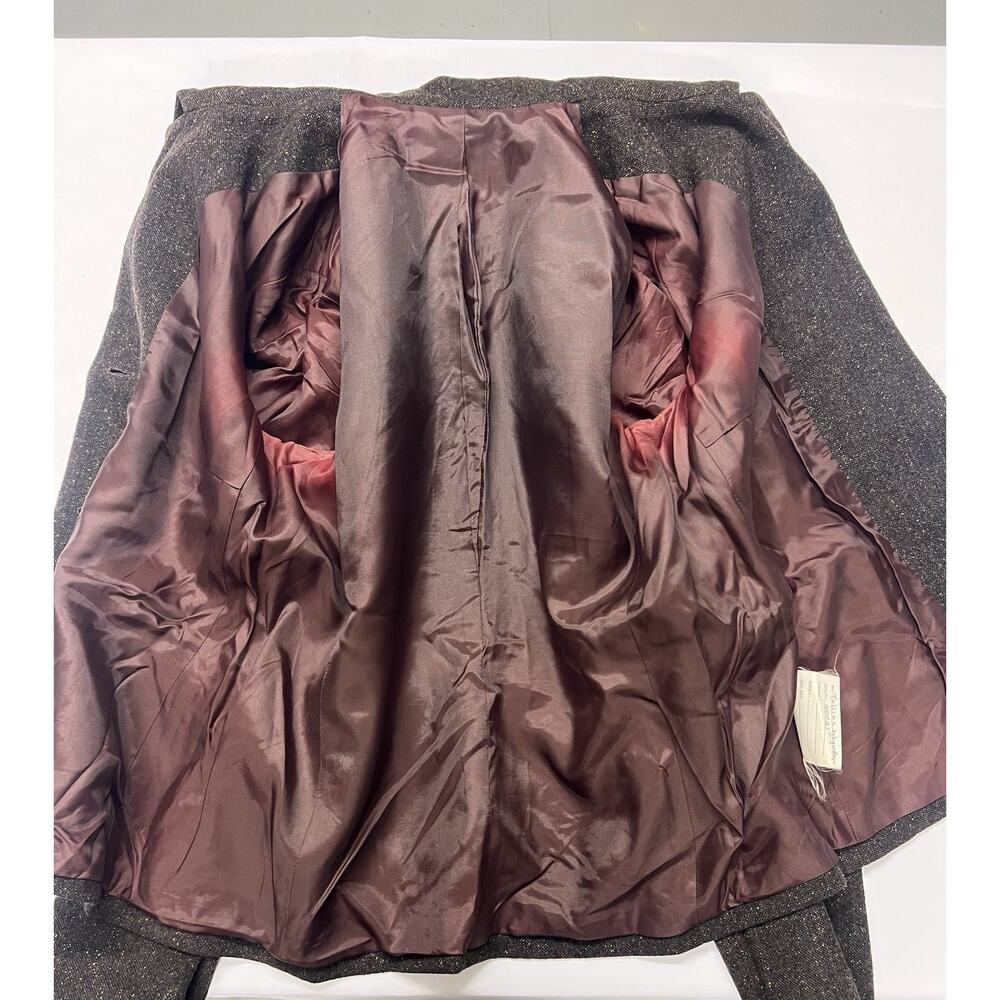 Vintage 2000 Sample Women’s Blazer Jacket Classic Tailored Old Money Fall Winter - Picture 5 of 16